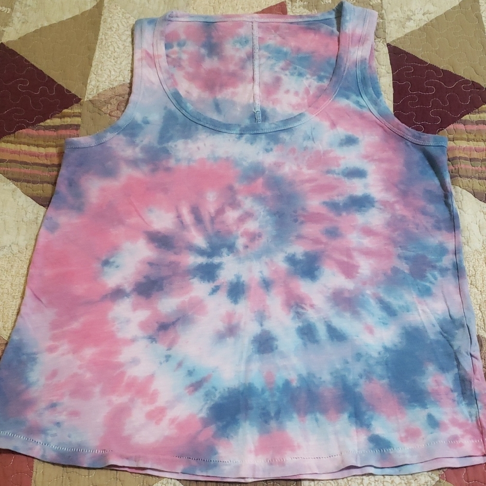 J. Crew Tie Dye Tank MED